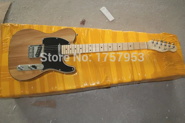 

Factory custom shop 2017 New TL nature wood body NEW MAPLE fretboard 6 string electric guitar Free shipping (hai 4