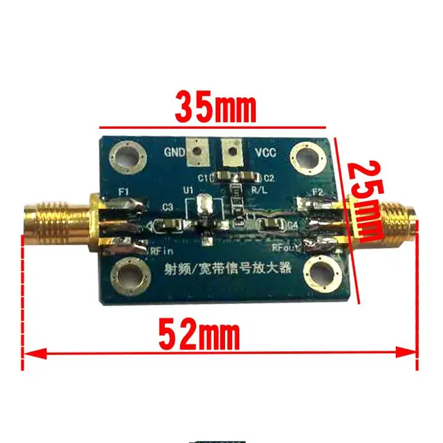 New Arrival 0 1 2000mhz Rf Wideband Amplifier Gain 30db