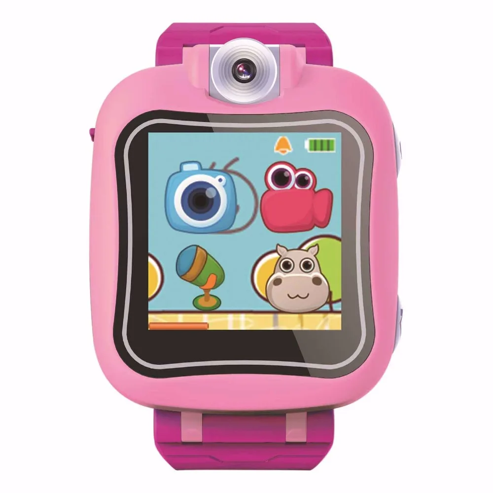 Cute Game Watch for kid,Built in 3 Learning Game, 1.5" Touch Screen