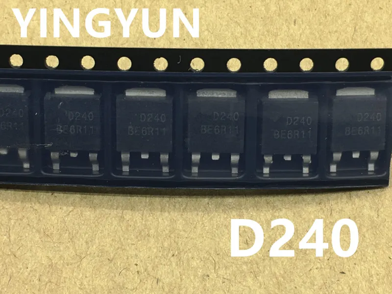 20 шт./лот AOD240 D240 TO-252 Mosfet n channel 40V 70A новый оригинальный | Электроника