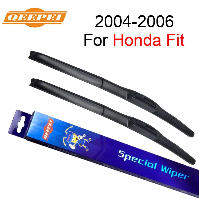 QEEPEI Wiper Blade For Honda Fit 2004 2006 24''+14'' High Quality