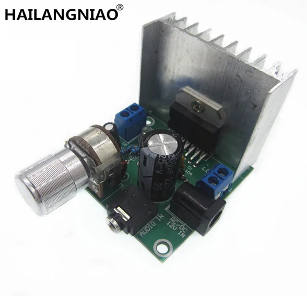 

1pcs tda7297 amplifier board digital amplifier board dual-channel amplifier board finished no noise 12V dual 15W (A type)