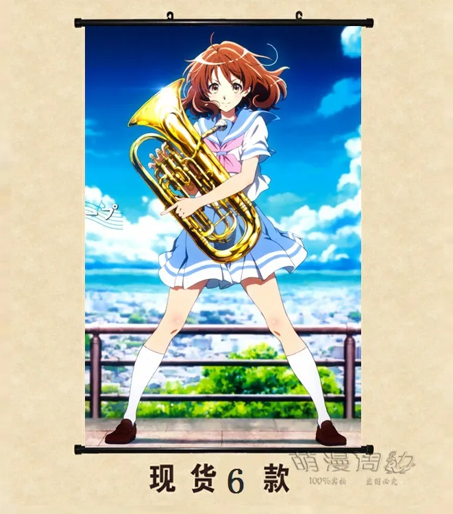 Аниме хибайк! Euphonium Kousaka Reina & Tanaka Asuka Ogasawara Haruka домашний Декор настенный плакат