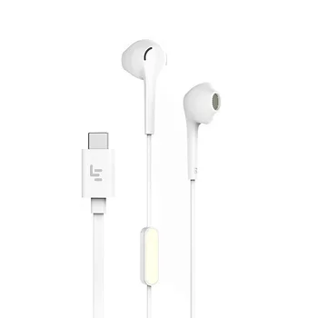 

Original CDLA Earphone HiFi Chip inbedded Continual Digital Lossless Audio Type-C Plug Gold Galved Half-in-ear Mic Earphone