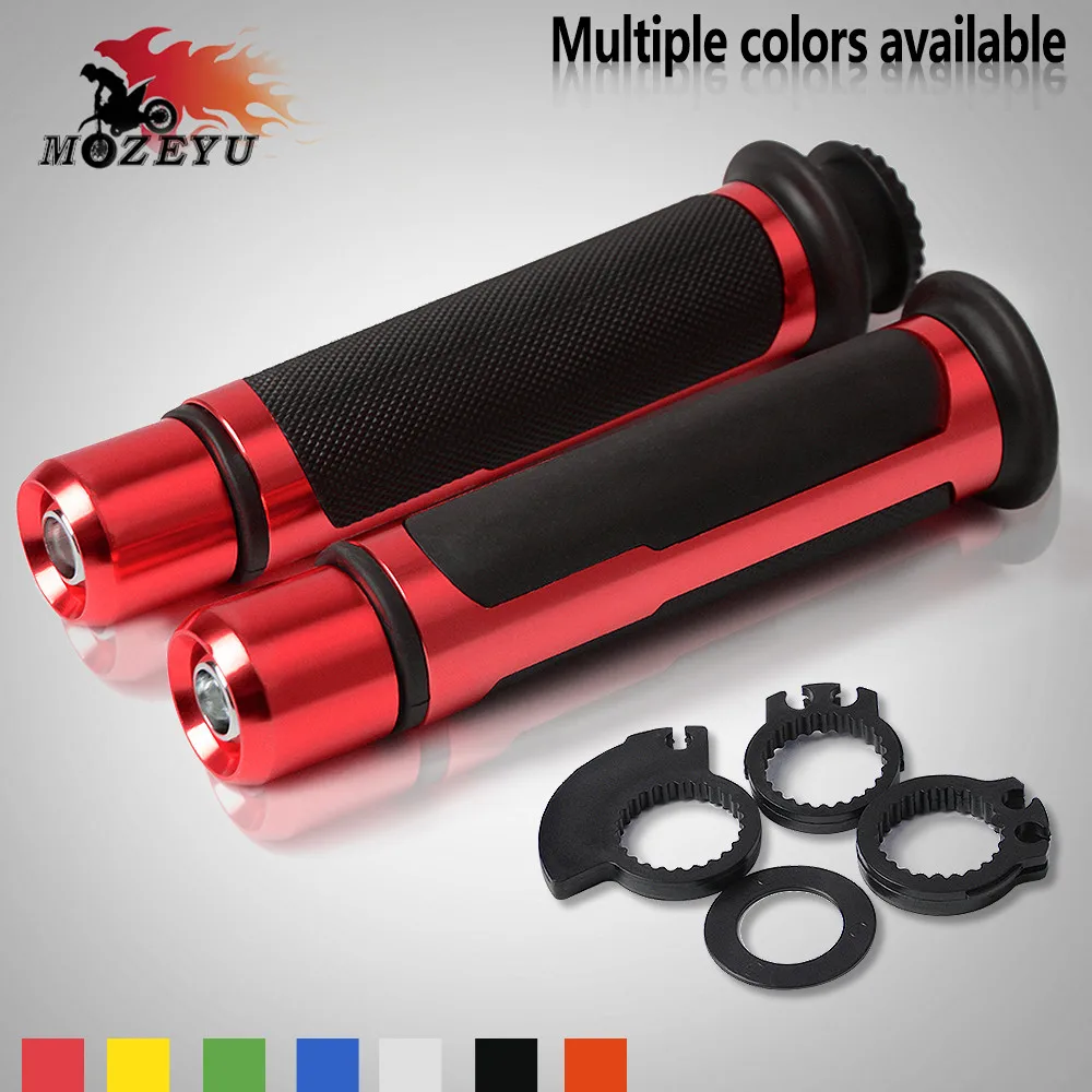 

7/8'' Motorcycle knobs Anti-Skid scooter Handle Grips cnc 22mm Bar Hand Handlebar For Yamaha X-MAX xmax 125 250 300 400 X MAX