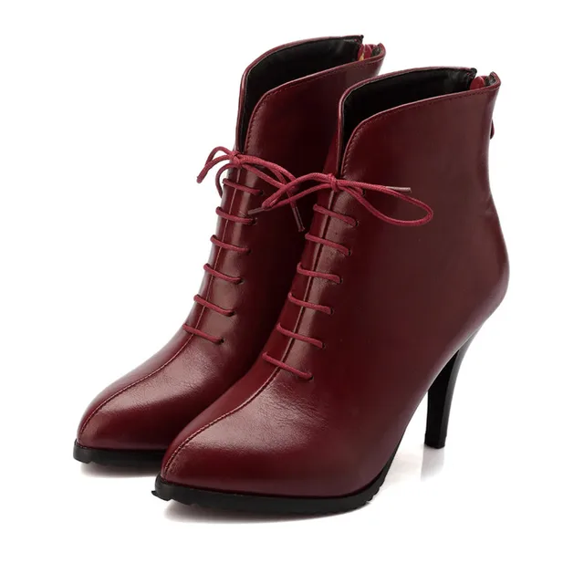 PU Nubuck Flat Heel Round Toe Mid Calf Platform Lace Up Women Booties PU Nubuck Flat Heel Round Toe Mid Calf Platform Lace Up Women Booties
