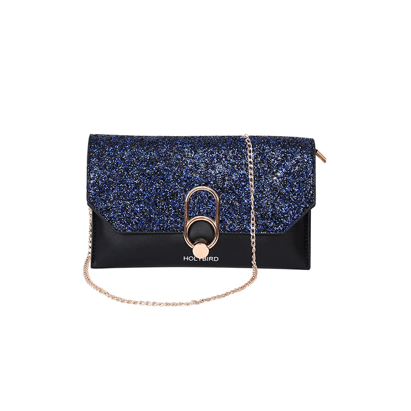 

Shining Women Sequins Messenger Bag Girls Travel Large Capacity Envelope Bags Portable Party Mini Bags Shoulder Bag for Lady