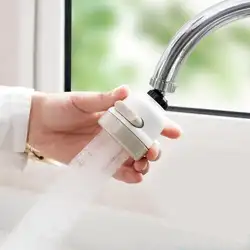 Высокое качество профессиональных экономии воды смеситель душ фильтр Водопроводной воды клапан всплеск регулятор три типа воды на выходе