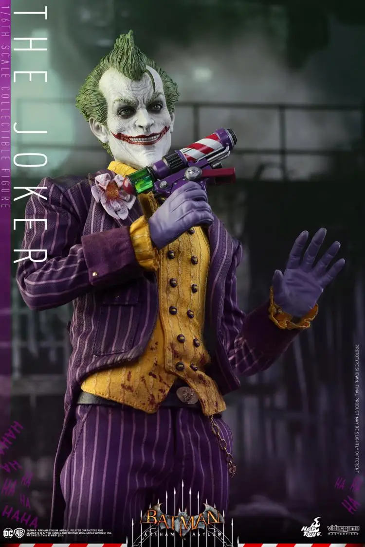 

HT VGM27 1/6 Batman Arkham Asylum JOKER Collection Action Figure for Fans Holiday Gift