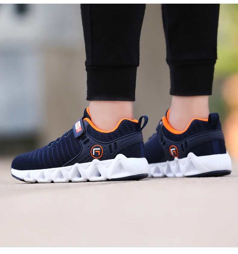 Primavera Outono Marca Crianças Sapatos Antiderrapante Correndo Meninos Moda Respirável Tênis Meninas Esportivos Casuais 2020 20 High Quality Mamãe e Bebê