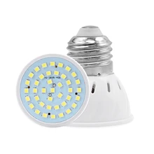 Новые энергосберегающие лампы E27 GU10 E14 SMD 2835 40 светодиодный светильник 4 Вт теплый/холодный белый точечный светильник 220 В