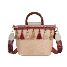 New fashion straw bag handbag female summer rattan bag hand-woven beach circle bohemian handbag new fashion New fashion straw bag handbag female summer rattan bag hand-woven beach circle bohemian handbag new fashion