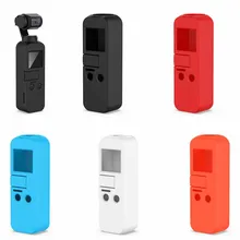 Dji OSMO ポケットハンドヘルドジンバルカメラソフトシリコンケースカバースキンハウジングシェルスキッドプルーフジンバルアクセサリーキャンディー色(China)