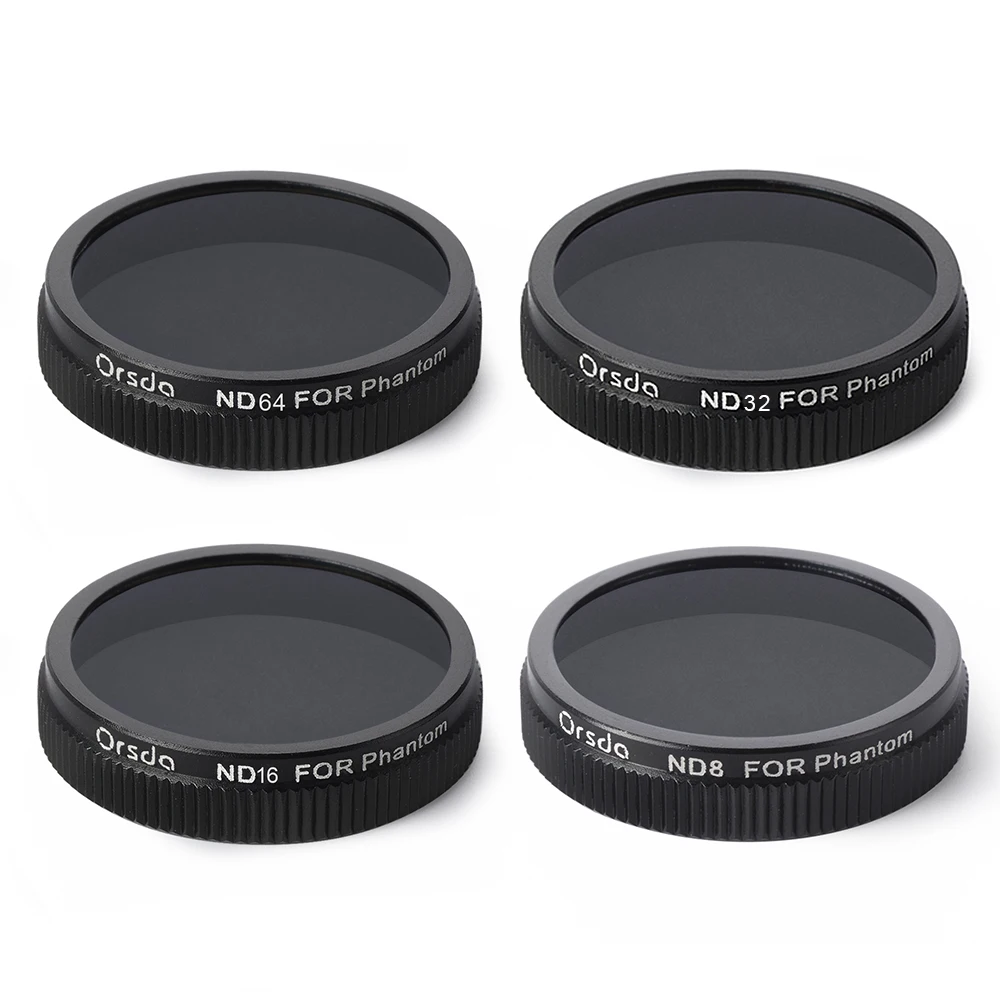 HOT ND8+ND16+ND32+ND64 Lens Filter For DJI Phantom 3 Advanced Professional RC162