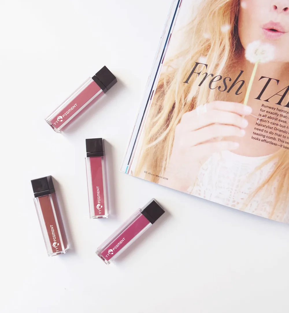 

Brand YY PIGMENT matte liquid Lipstick makeup lasting waterproof Lip stick rouge cosmetics lip batom