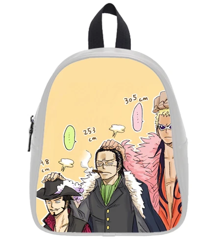 Anime One Piece Shichibukai Mihawk Bartholomew Kuma Sir Crocodile Theme Backpack Custom Kid S School Bag Best Gift For Children Gift Bag Pattern Bagbag Female Aliexpress