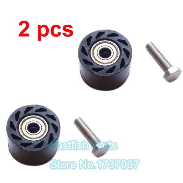 

2pcs/pack Chain Roller 8mm ID Puller Tensioner For Dit Pit Bike Atv Quad Motorcycle Motocrass