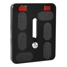 Quick Release Plate Sirui TY60 для цифровых зеркальных камер Шаровые Головки международных Стандартный винты безопасный быстрый набор qr-пластина