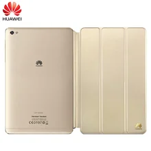Original Huawei MediaPad M2 Sleep Wake Case 3 Folding Flip Leather Cover M2 8.0 Official Front Flip Cover Funda Smart Dormancy