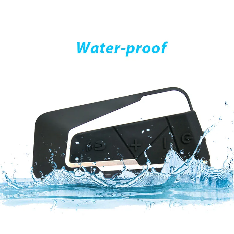 Bluetooth гарнитура для мотоциклистов беспроводная водонепроницаемая 1200 м FM радио 2