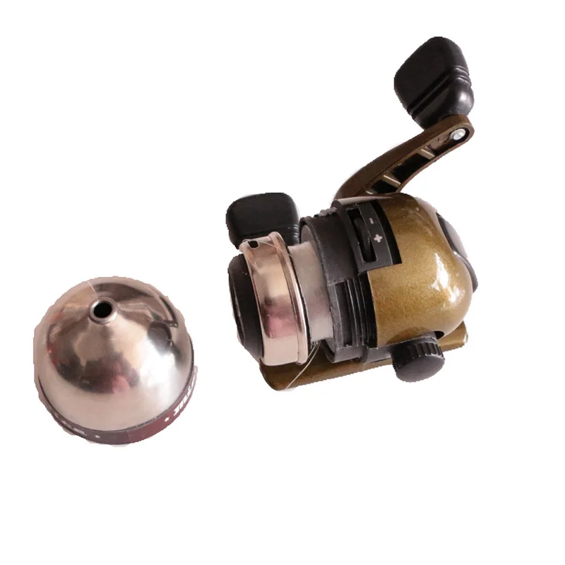 Carretel de Pesca Roda de Metal Caça ao ar Estilingue Peixe Fechado Interno Arpão Dardos Carretel Livre 2020 Novo Hot 16 High Quality Esporte e Lazer