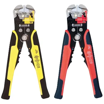 24 10AWG 0 2 6mm2 Automatic Wire Stripper Cable Cutter Multifunctional Wire Stripping Tool Crimping Pliers