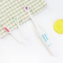 Совершенно новая зубная щетка для взрослых, массажная зубная щетка es, водонепроницаемая, портативная, для путешествий, отбеливающая зубная щетка с 2 головками