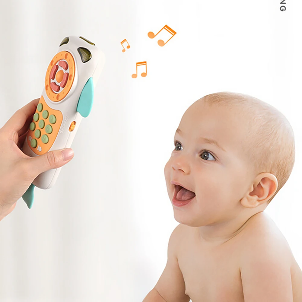 Tumama дистанционное управление сенсорный экран телефон Музыка Свет Прорезыватель Развивающие детские игрушки