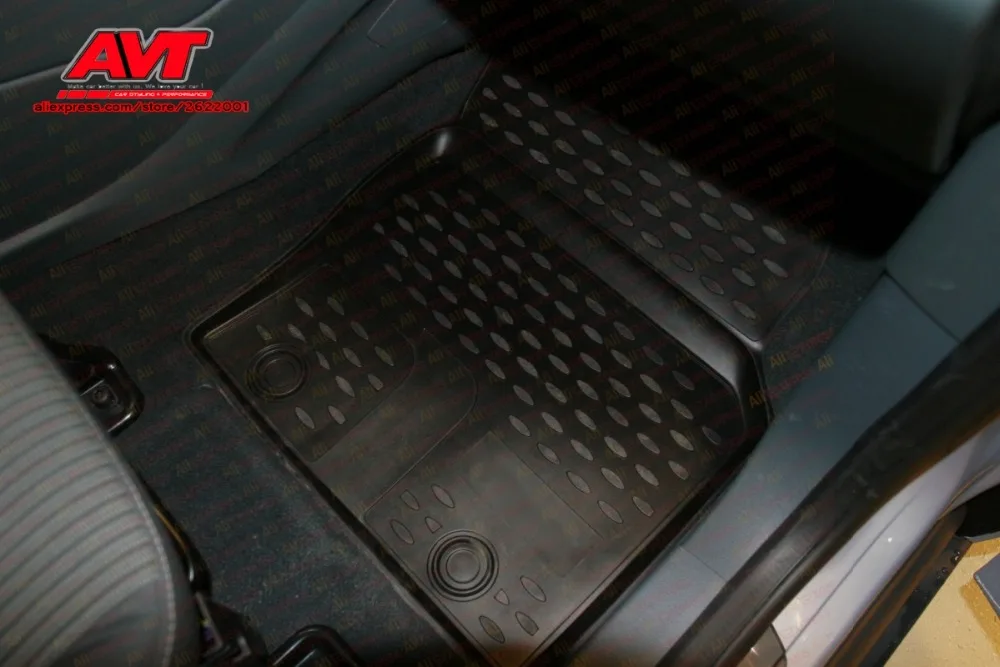 Коврики в салон, чехол для Ford Grand C-MAX, 2010-5 шт., резиновые коврики, Нескользящие резиновые аксессуары для салона автомобиля