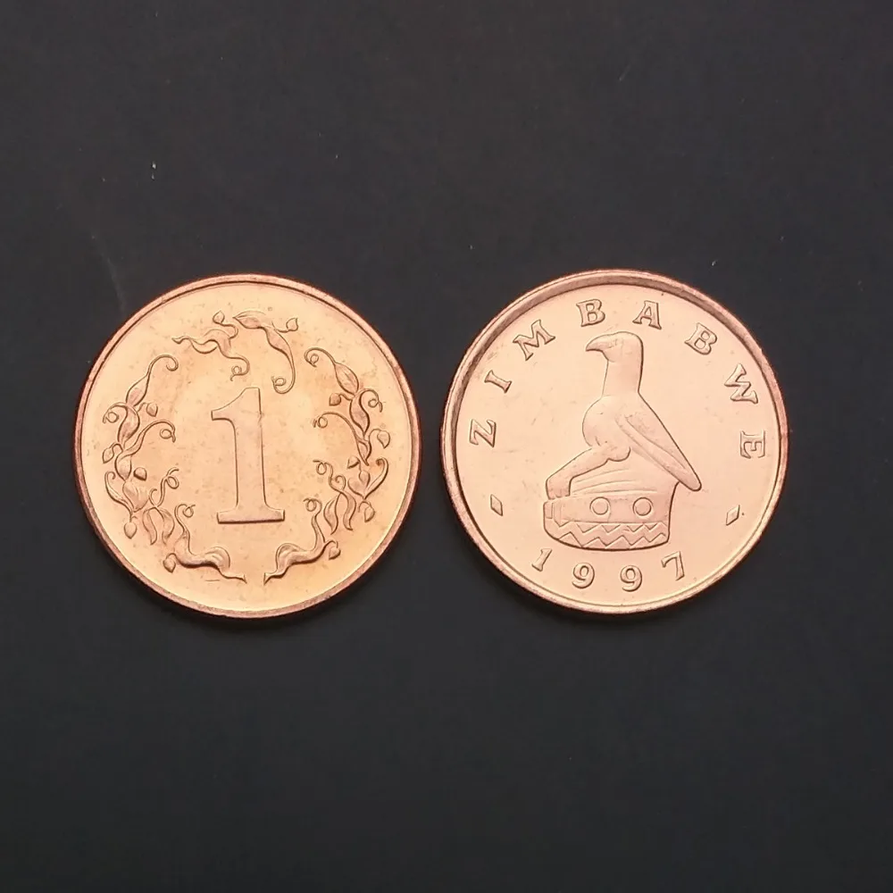 Zimbabwe 1997 1 Cent Uncirculated KM1