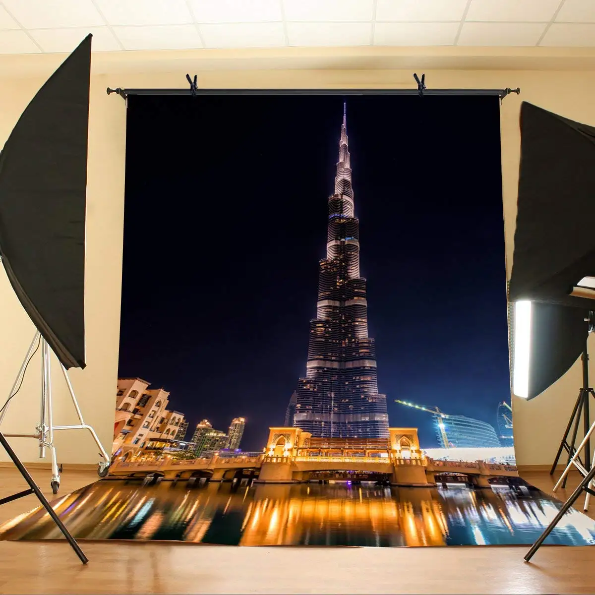 CdHBH 7x5ft City Night View Backdrop Dubai Illuminated City Night View Photography Background and Studio Photography Backdrop Props LYLX310 CdHBH 7x5ft City Night View Backdrop Dubai Illuminated City Night View Photography Background and Studio Photography Backdrop Props LYLX310