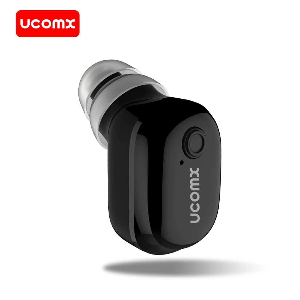 

UCOMX True Wireless Bluetooth Earphone with Mic Mini Wireless Earbud with Charging Box Bluetooth Earpiece for iPhone Samsung