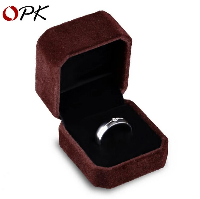 

OPK Velvet Jewelry Gift Box Without LOGO For Drop shipping 3 size Options HH174