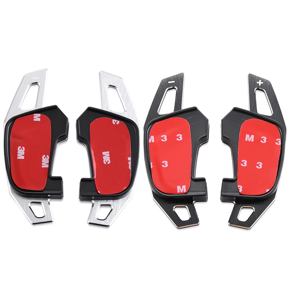 Black Metal Paddle Shift Shifter Extension For VW Volkswagen Golf GTI