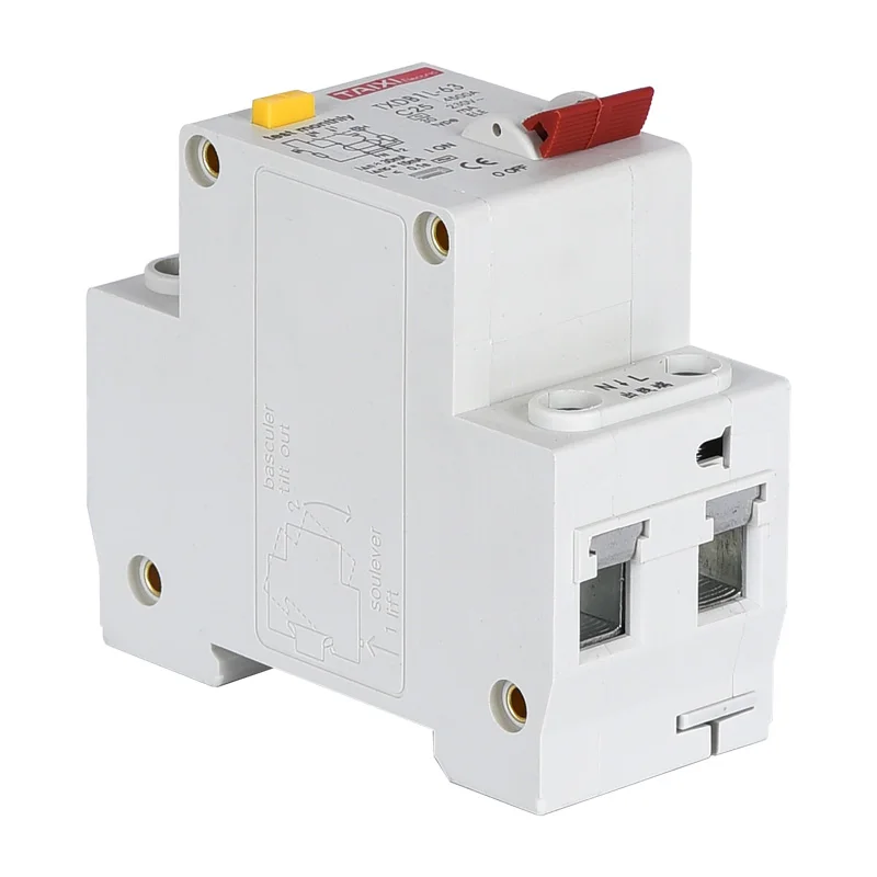 DPNL 1P + N RCBO C40A автоматический выключатель остаточного тока с защитой от перегрузки