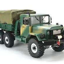 Версия I 1/12 RC прибор дистанционного управления по радио Американский военный 6x6 внедорожный 6 колес гусеничный грузовик разобранные комплекты/готов к запуску