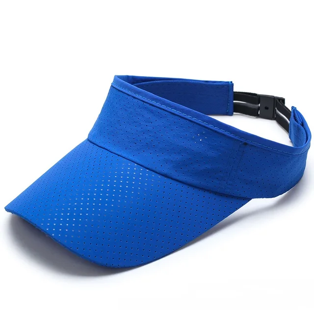 2018 Summer Sports Quick Dry Sun Visor Hat Solid Running Caps Mesh