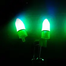 Горячая 10 шт./партия СВЕТОДИОДНЫЙ ночной рыболовное освещение аксессуар рыболовный колокольчик поплавок двойной колокольчик рыболовные инструменты