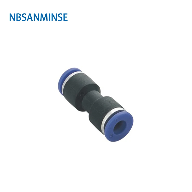 

1PC PUC Type Coupling Pneumatic Fitting Air Plastic PU Tube Fitting Connector Compressor Tube Union Straight Sanmin