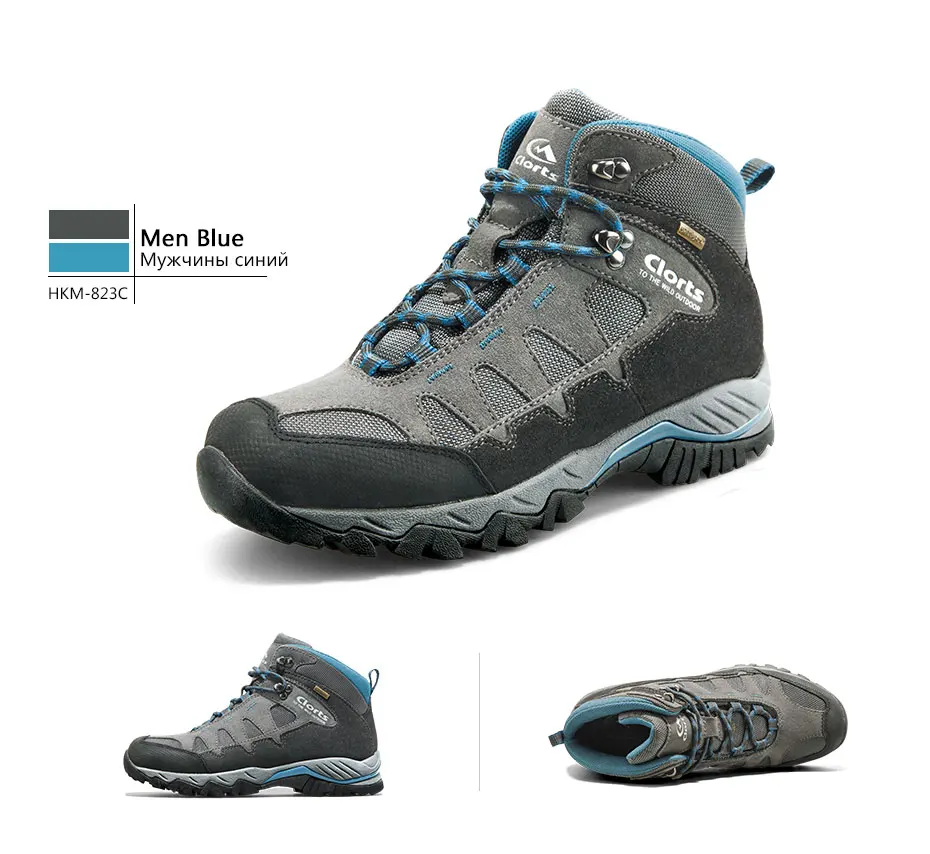 Clorts Women Hiking Boots Uneebtex Waterproof Outdoor Hiking Shoes Climbing Sport Sneakers for Women HKM-823 (9)
