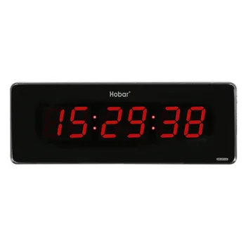 

Outdoor Big size electronic led wall clock PLUG-IN electric clock with second display Home decor silent clock Time memory clock