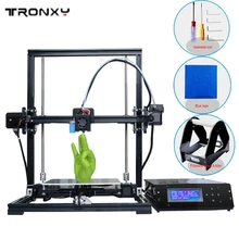 Хит продаж tronxy DIY 3D принтер поддерживает автоматическое выравнивание металлический каркас 3D принтер машина RepRap Prusa i3 3D Принтер Бесплатная нитей