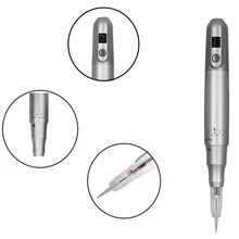 Permanent Makeup Eyebrow Machine Professional Makeup Gun Tattoo Machine Permanent Eyebrows Lip Pen for Cartridge Needles new design k03t professional permanent makeup eyebrow lip tattoo machine kit cosmetic machine pen needles tips