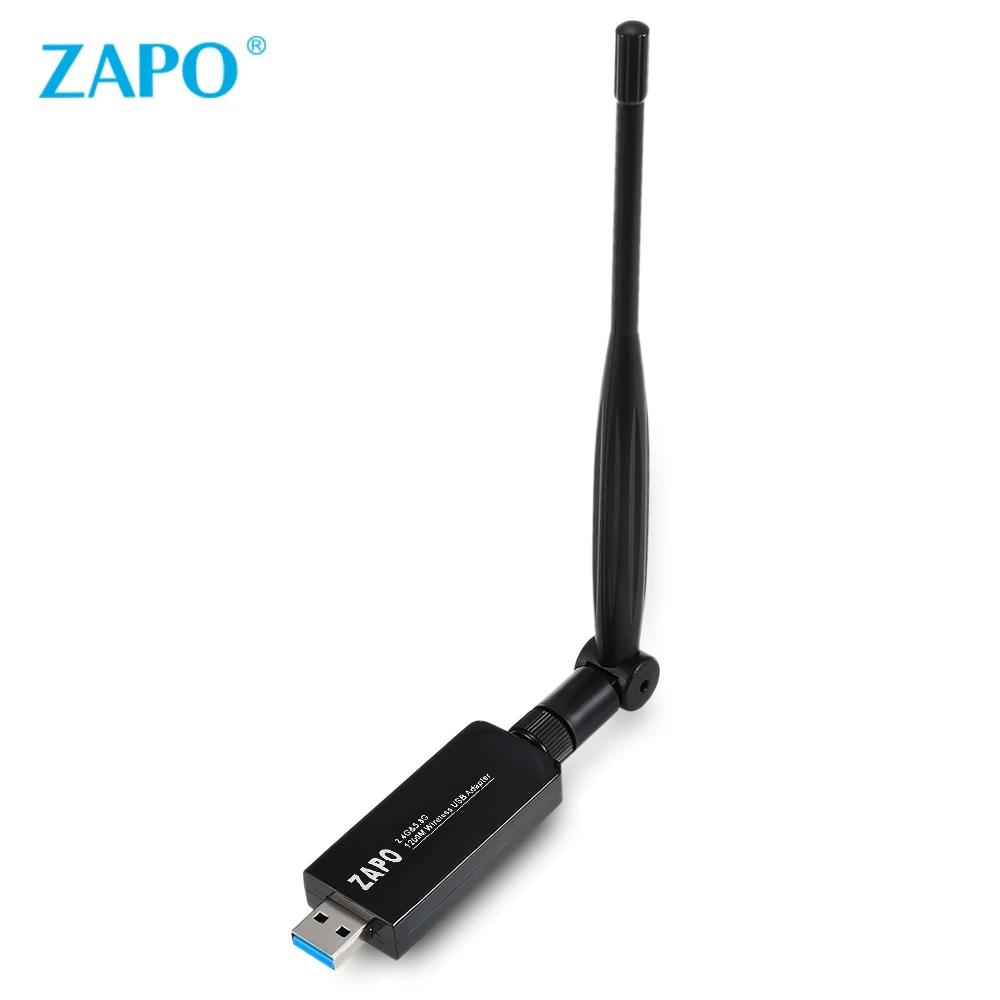 

W50L 5dBi Antenna 802.11AC 1200Mbps USB3.0 Wireless Adapter 2.4G/5.8G Dual Band Wifi Receiver Wireless AP Home Network Card