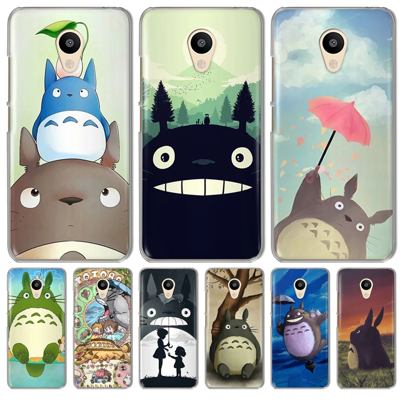 МИЛЫЙ Тоторо унесенный в спираль аниме Ghibli Миядзаки для Meizu M3S M3 Note M5 M5S M5C M6 U10 U20 Pro 6