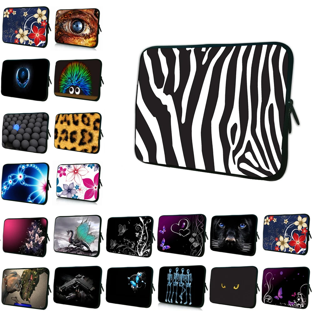 

Viviration Notebook Chromebook Case Neoprene 7/10/12/13/14/15/17 inch Laptop Liner Sleeve Bag Zippers Computer Cover Bag Pouch