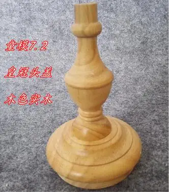 

7.2cm yellow Half body model props child mannequins stereo cutting clothing store solid wood crown head cover accessories A402