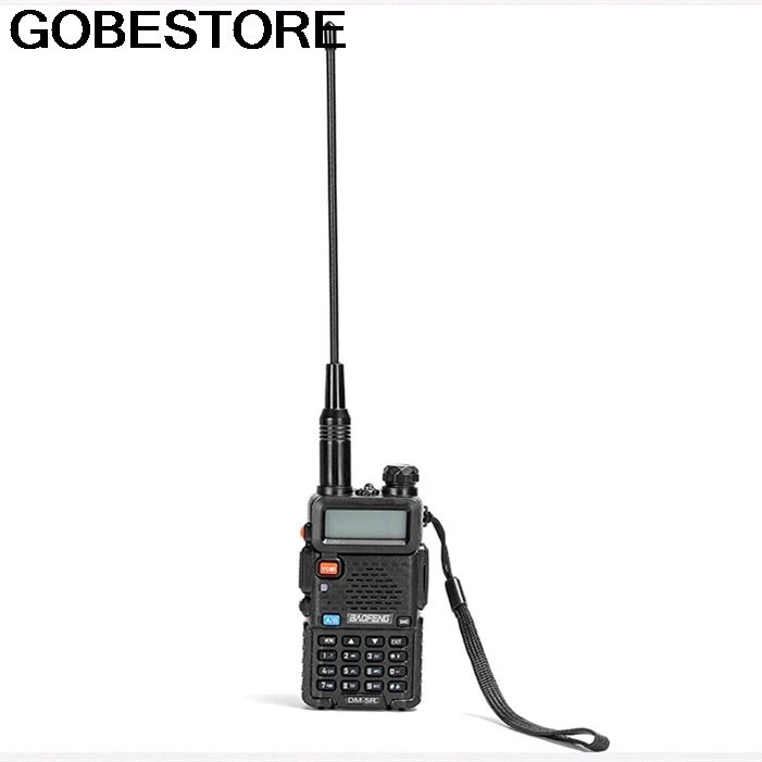 

Baofeng DM-5R Walkie Taklie Dual Band DMR Digital Radio DSP Transceiver 5W VHF UHF 136-174/400-520 MHz Two-Way Radio 2000mAH