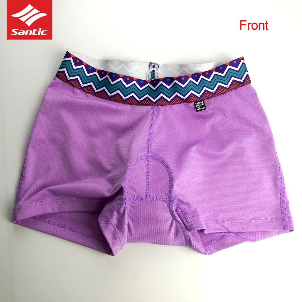 2018 Santic Summer Underwear Women Cycling Shorts Padded Bike Shorts Pro Team Road MTB Riding Bicycle Short Pants Downhill Sport (4)