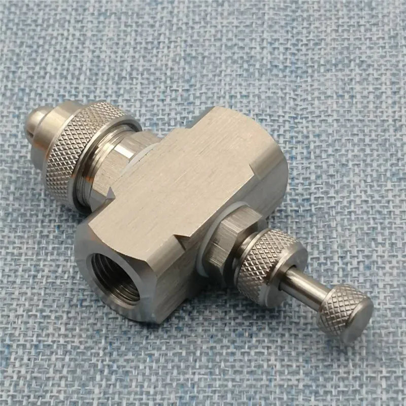 

Stainless steel two-fluid adjustable atomized nozzle,water-gas mixing micro-atomized fan-shaped cone siphon nozzle,air atomizing